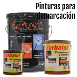 pinturas para demarcacion sorbalok